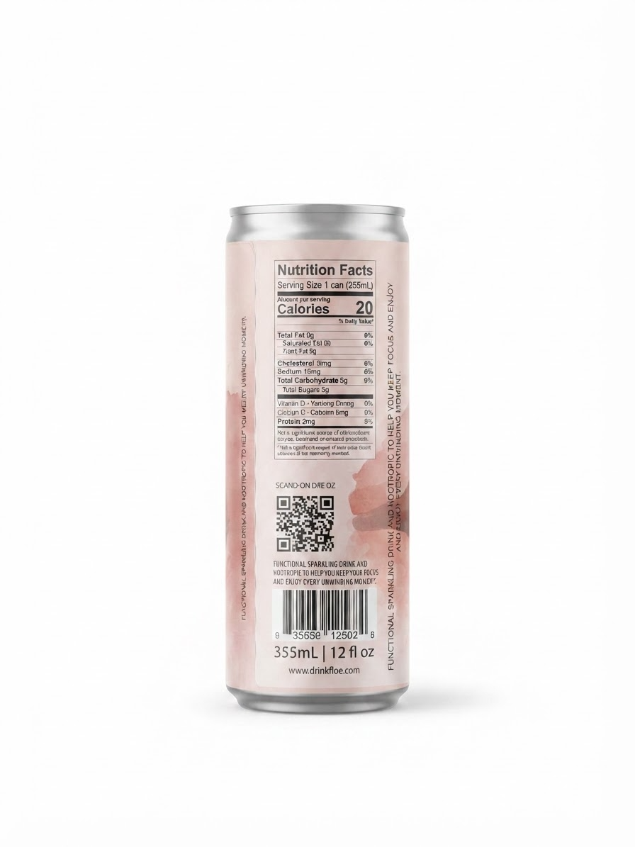 Focus - Functional Mushroom Beverage - 4 pack of 12oz cans