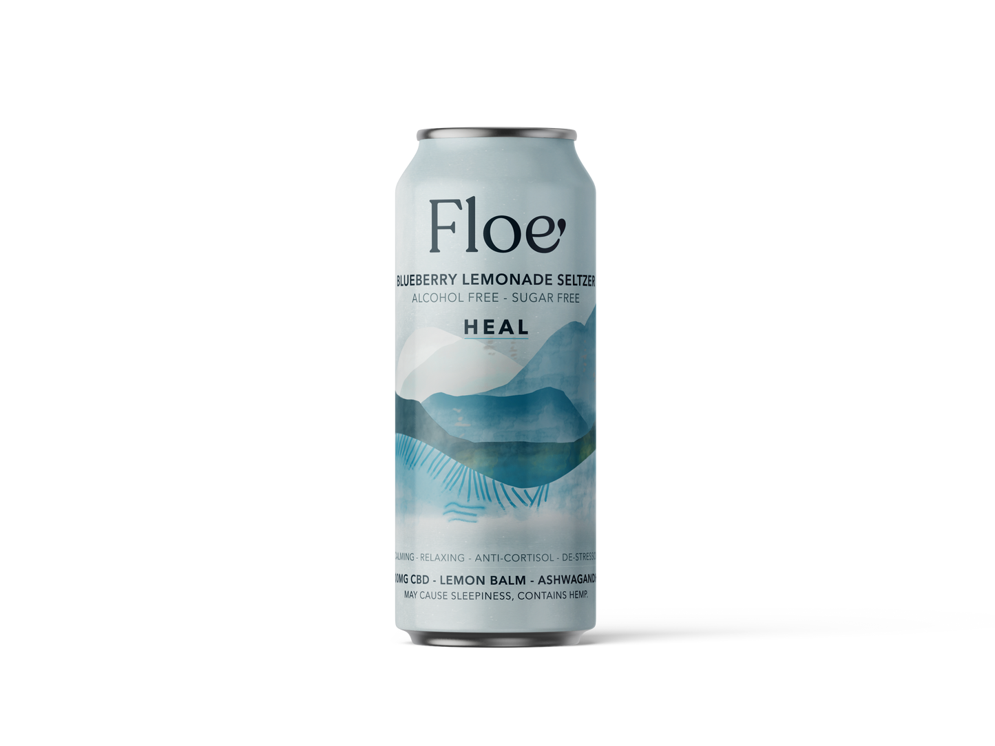 Heal - 100mg CBD Beverage - 4 pack of 12oz cans