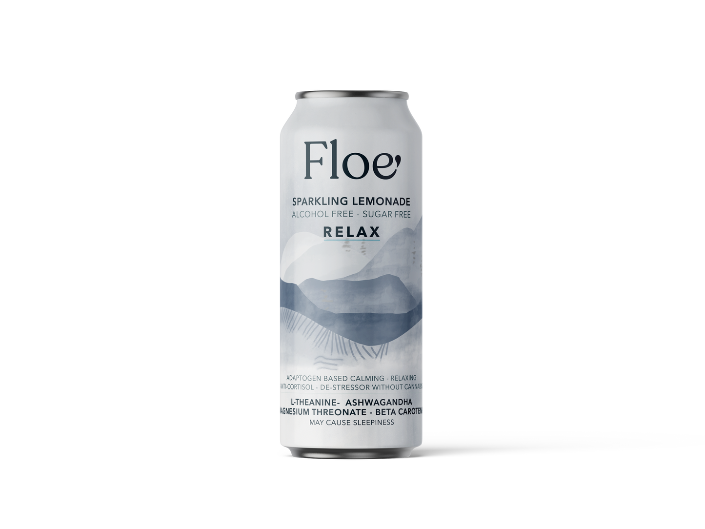 Relax - Adaptogen beverage in 4 pack of 12oz cans