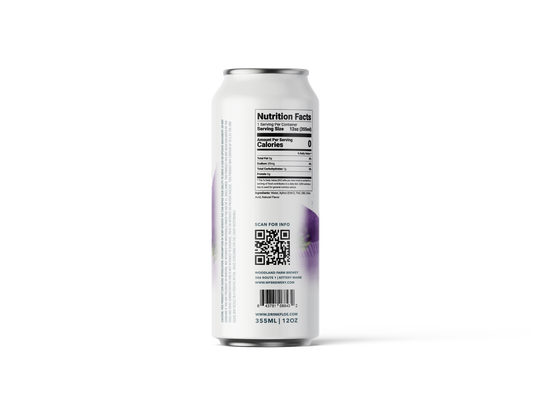 Floe THC CBD Seltzer - Wildberry - 4 pack of 12oz cans.